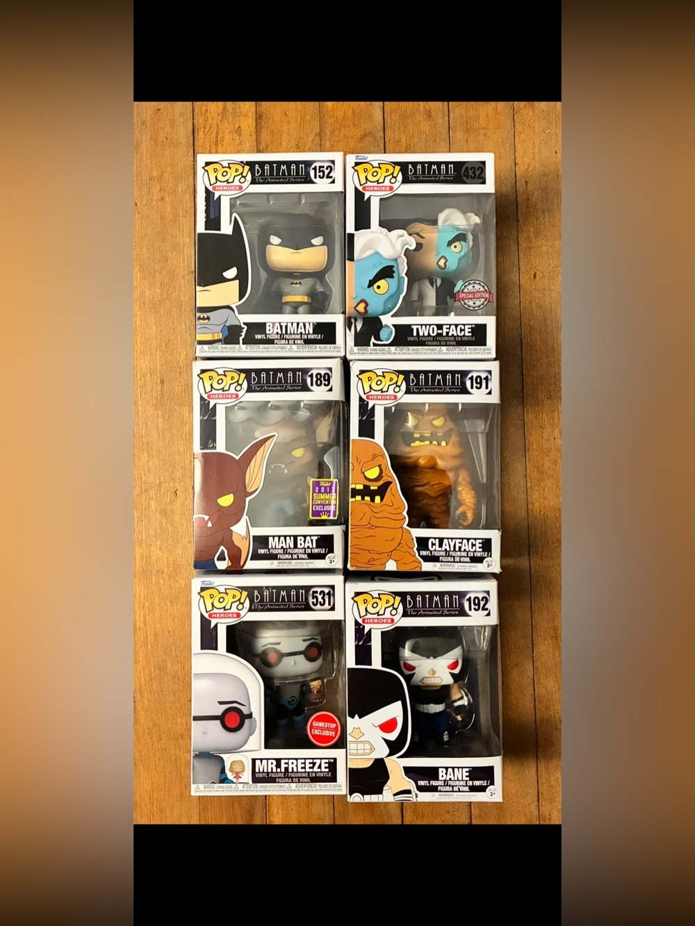 Funko Pop! Batman The animated Series Bundle